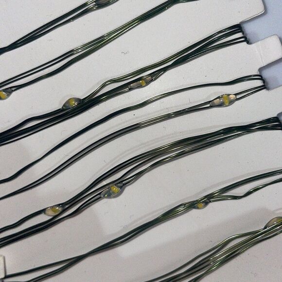 Bloom Room 25 ct LED Mini Green Wire with Warm White String Lights - Picture 5 of 5